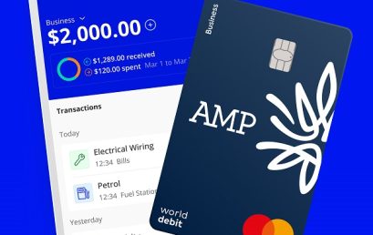 AMP Bank and Mastercard deliver Australia’s first numberless facing debit cards for small business