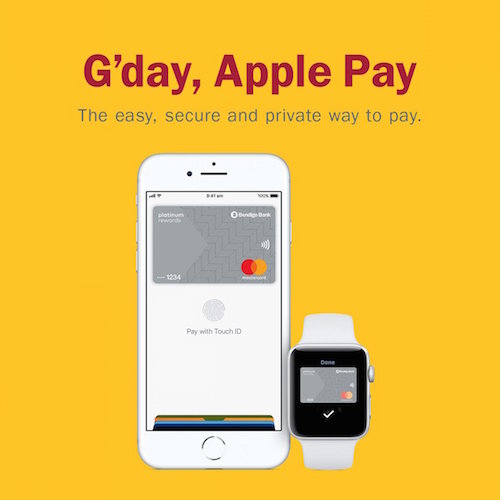 Bendigo Bank customers can now shop with Apple Pay
