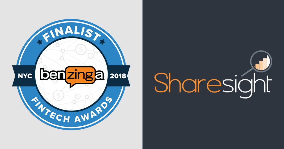 Sharesight wins 3rd at Benzinga Global Fintech Awards