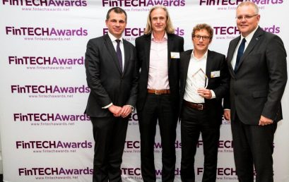 Trade Ledger wins Ashurst FinTech Startup of the Year at the 3rd Annual FinTech Awards