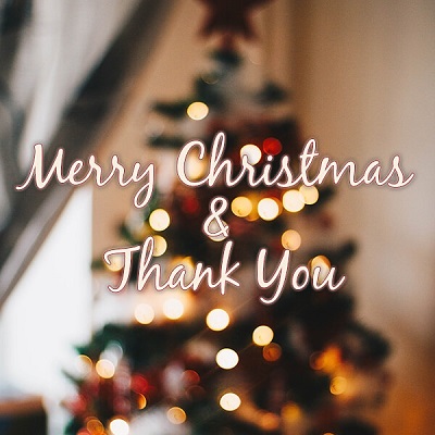 Thank You & Merry Christmas!