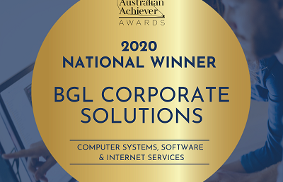 BGL announced as National Winner of Australian Achiever Awards