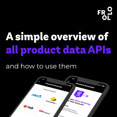 Frollo publishes a simple overview of all product data APIs in Australia