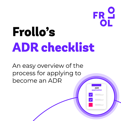 The Frollo ADR checklist