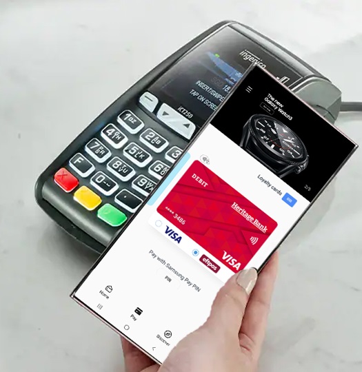 eftpos transactions now available on Samsung Pay with Heritage Bank the first issuer