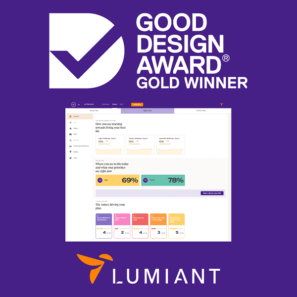 Lumiant wins Good Design Award as it reimagines advice experience
