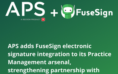 APS adds FuseSign electronic signature integration to its Practice Management arsenal