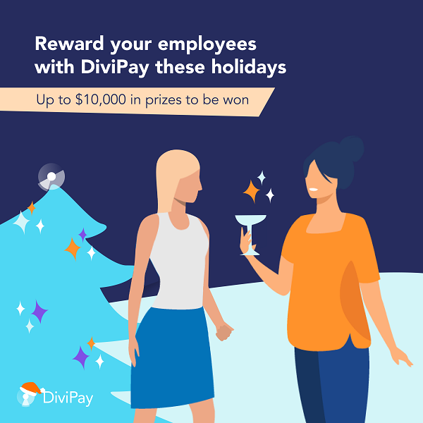 DiviPay launches holiday competition with $10,000 in prizes