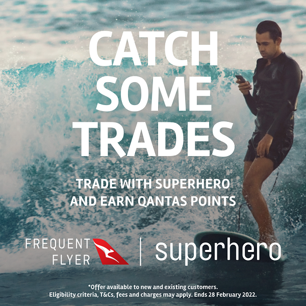 Superhero takes off with Qantas Frequent Flyer partnership