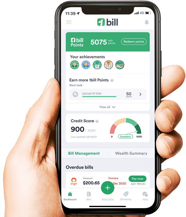 First-to-market app 1bill set to change the way Aussies manage and pay household bills