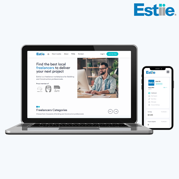 Estiie.com freelance marketplace for Building and Construction professionals is now live