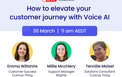 Learn how to shape and optimise the customer journey with conversational voice AI