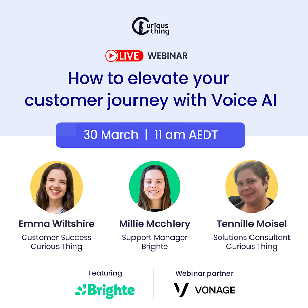 Learn how to shape and optimise the customer journey with conversational voice AI