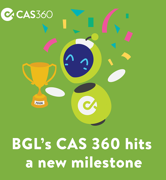 BGL’s CAS 360 hits a new milestone