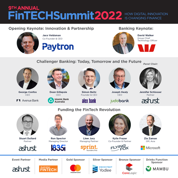 Game changing FinTechs and Challenger Banks drive FinTech Summit 2022 agenda