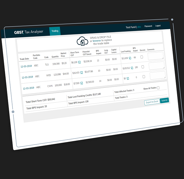Global investment management organisation implements GBST’s Tax Analyser