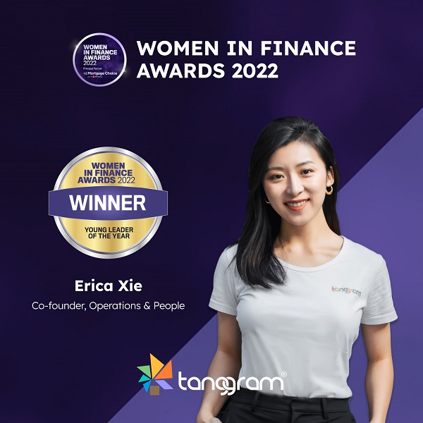 Tanggram is an award winner in Women in Finance Awards 2022