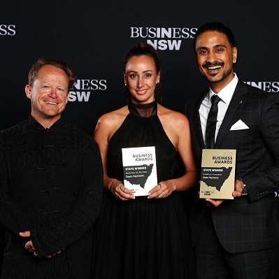 Aussie payments disruptor Zepto crowned NSW Business of the Year for 2022