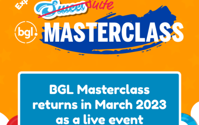 BGL Masterclass returns in March 2023 as a live event
