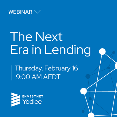 The Next Era in Lending – an Envestnet | Yodlee Webinar