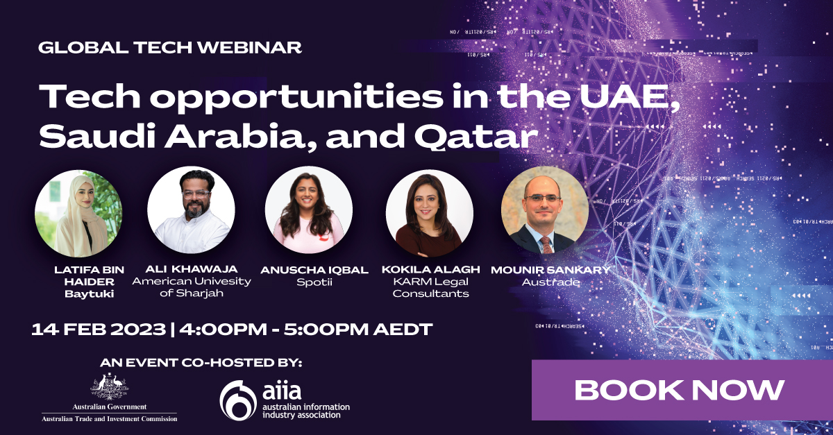 Are you interested in tech opportunities in the UAE, Saudi Arabia, and Qatar?