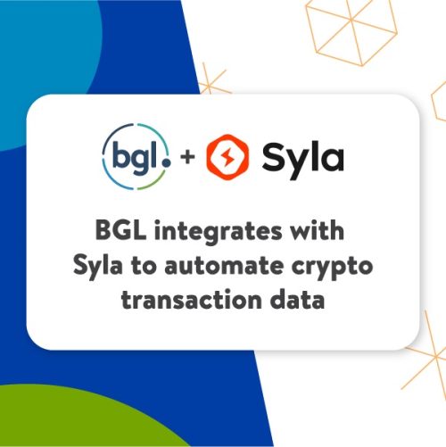 BGL integrates with Syla to automate crypto transaction data