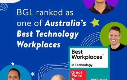 BGL ranked as one of Australia’s Best Technology Workplaces