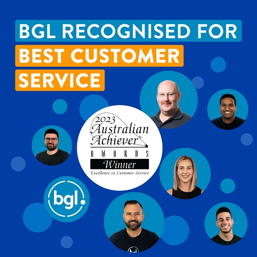 BGL recognised as Victorian State Winner of the 2023 Australian Achiever Awards