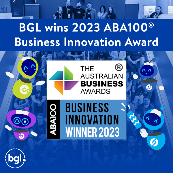 BGL wins 2023 ABA100 Business Innovation Award