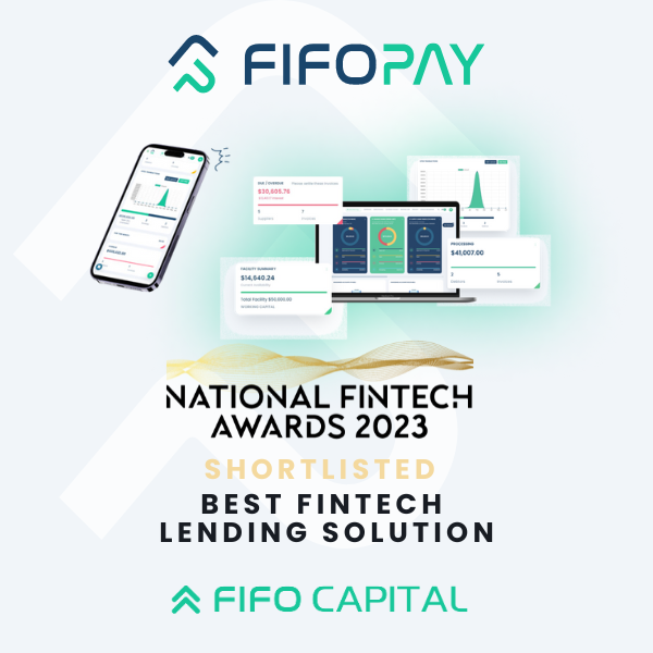 Homegrown Australian fintech innovation Fifopay recognised on the global stage at the National Fintech Awards 2023