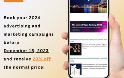 📣 Get 20% off your 2024 advertising on Australian FinTech