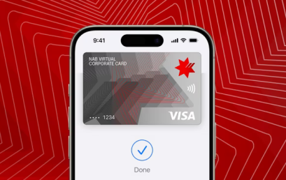 NAB the first Aussie bank to launch digital wallet-enabled virtual corporate credit card