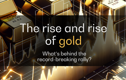 Gold price hit record highs