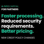 Fifo Capital credit policy