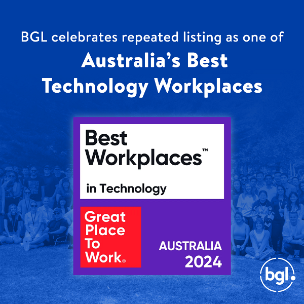 BGL celebrates repeated listing as one of Australia’s Best Technology Workplaces