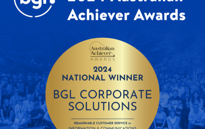 BGL National Winner of the 2024 Australian Achiever Awards