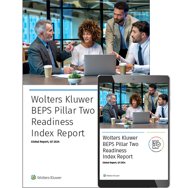 Wolters Kluwer reports significant uptake in adoption of BEPS Pillar Two initiative among multinational corporations