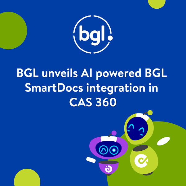 BGL unveils AI-powered BGL SmartDocs integration in CAS 360