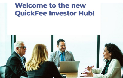 QuickFee announce funding update and the launch of the QuickFee investor hub