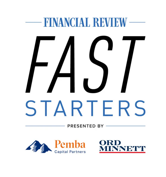 elemnta featured on The Australian Financial Review’s 2024 Fast Starters List