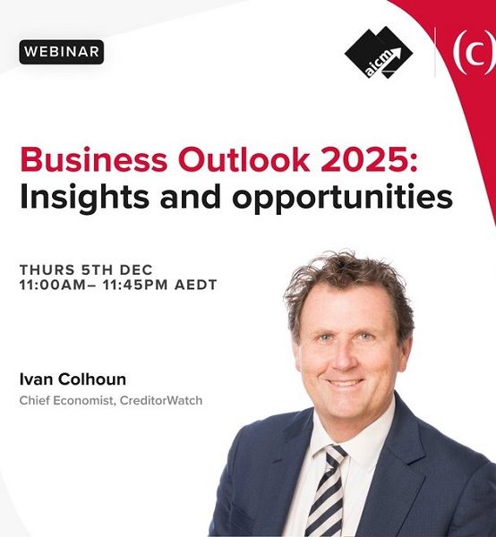 Join the CreditorWatch Webinar – Business Outlook 2025: Insights and Opportunities