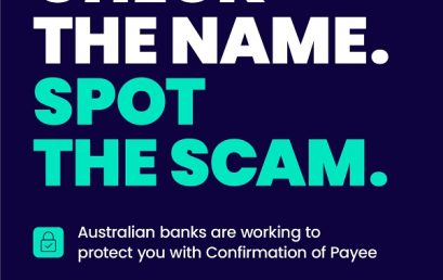 Australian banks launch Confirmation of Payee – a new defence in battle against scammers